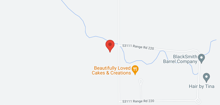map of 53134 Rg Rd 220